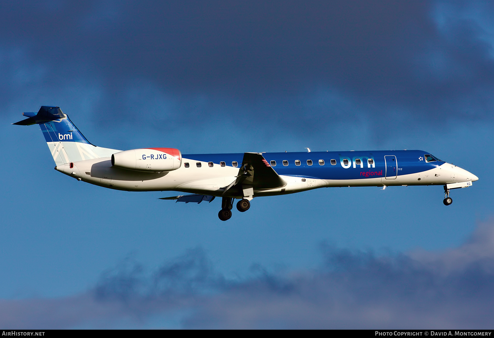 Aircraft Photo of G-RJXG | Embraer ERJ-145EP (EMB-145EP) | BMI Regional | AirHistory.net #633207