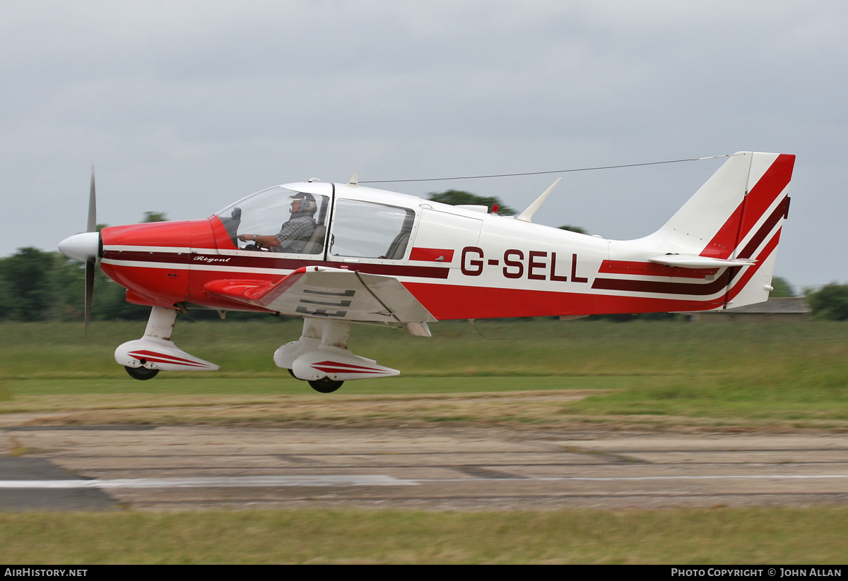Aircraft Photo of G-SELL | Robin DR-400-180 Regent | AirHistory.net #633208