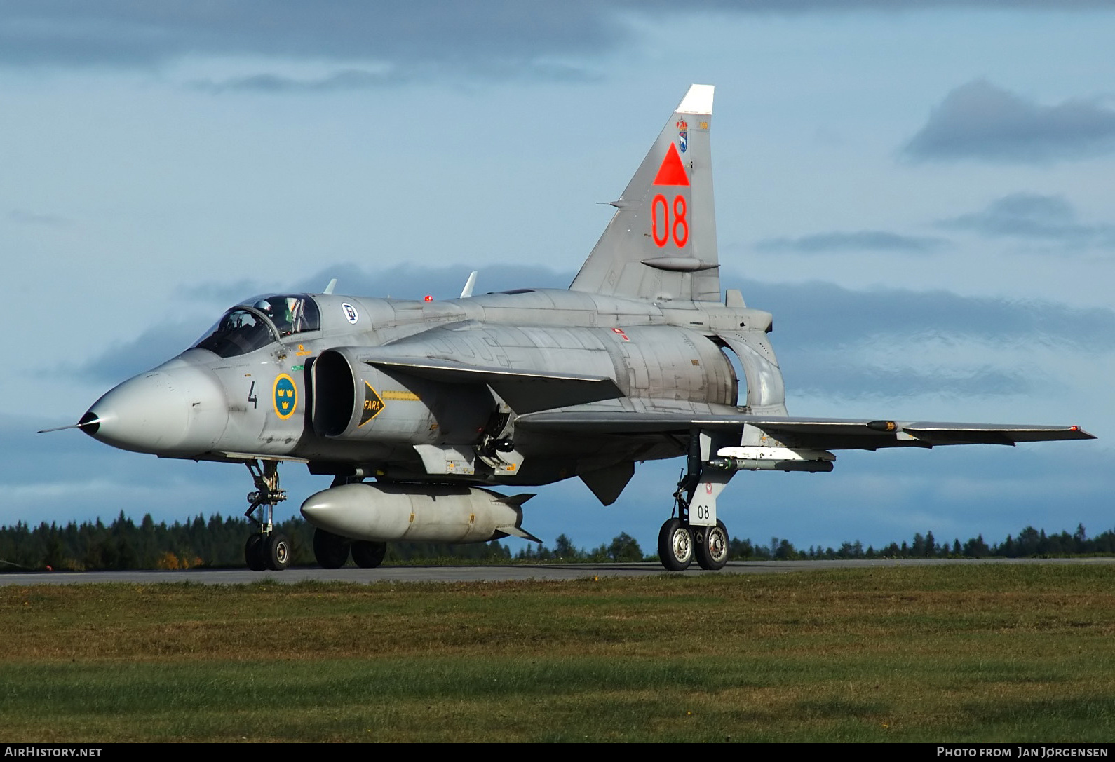 Aircraft Photo of 37398 | Saab JA37 Viggen | Sweden - Air Force | AirHistory.net #633213