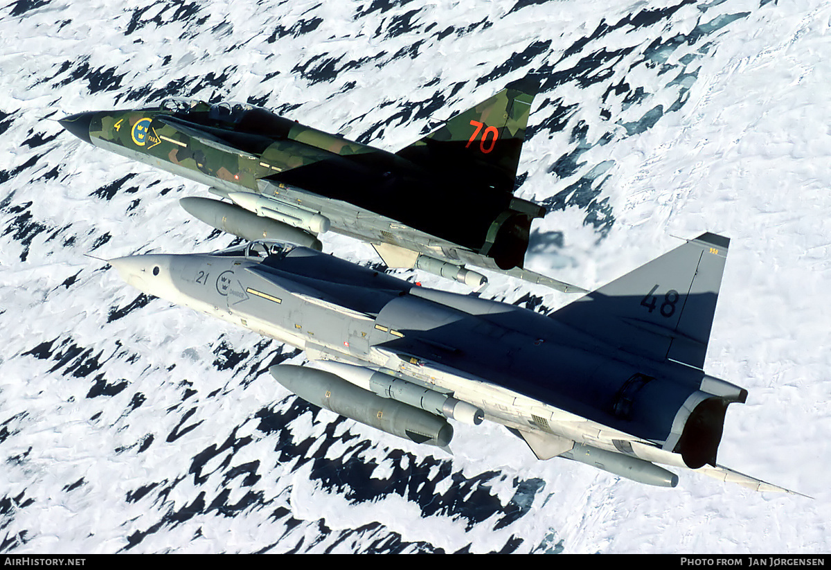 Aircraft Photo of 37950 | Saab AJSF37 Viggen | Sweden - Air Force | AirHistory.net #633217