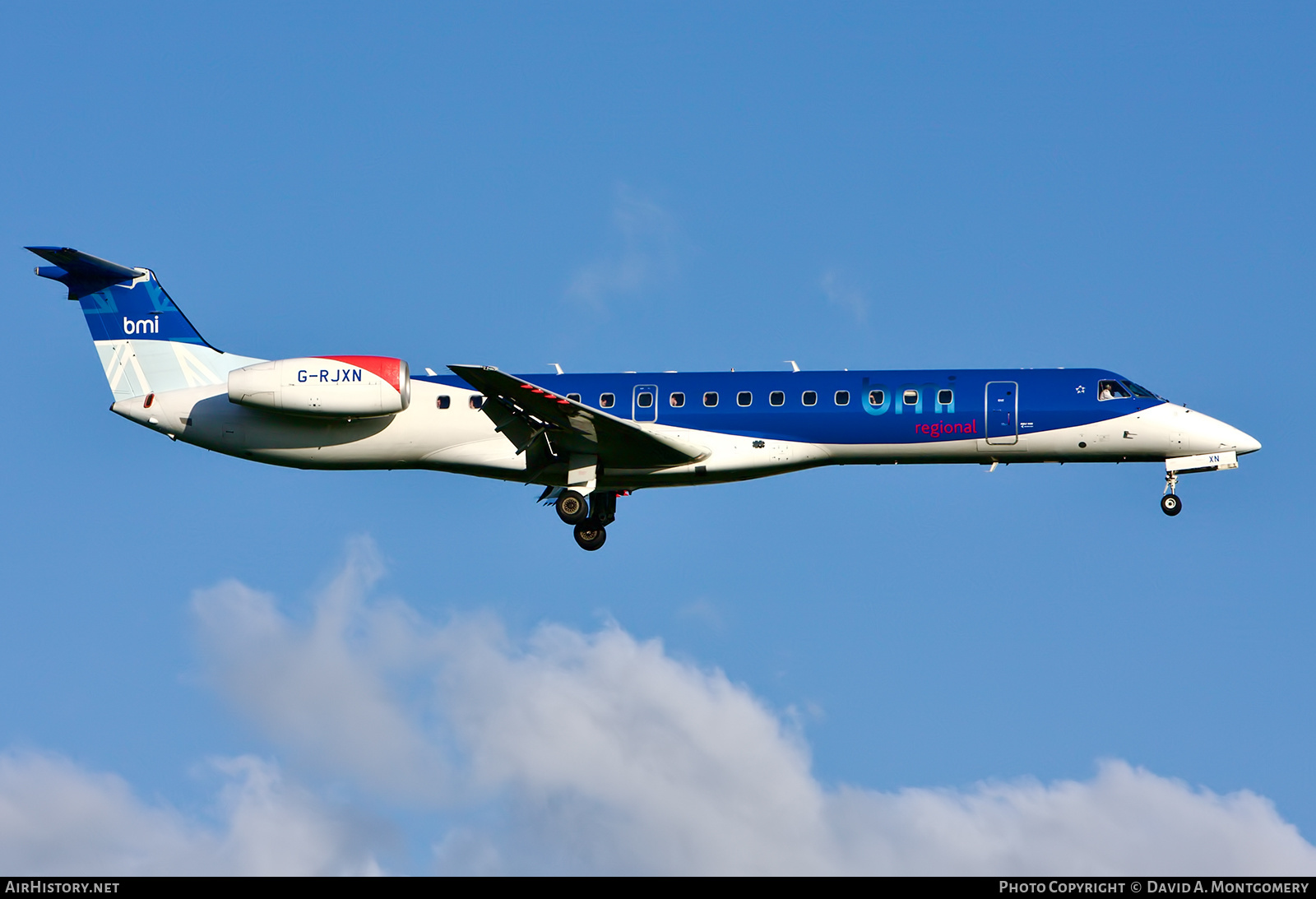 Aircraft Photo of G-RJXN | Embraer ERJ-145MP (EMB-145MP) | BMI Regional | AirHistory.net #633223