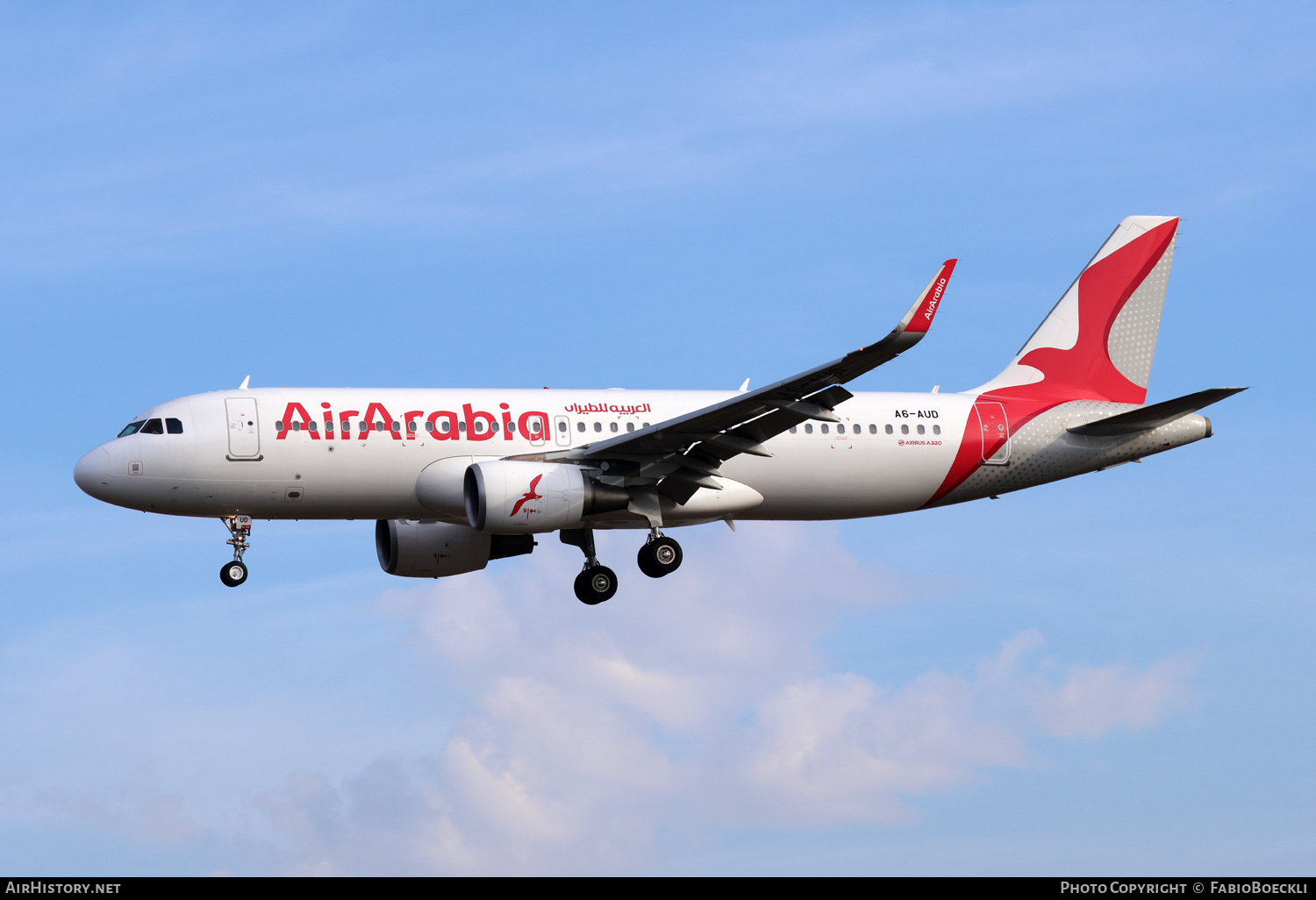 Aircraft Photo of A6-AUD | Airbus A320-214 | Air Arabia | AirHistory.net #633227