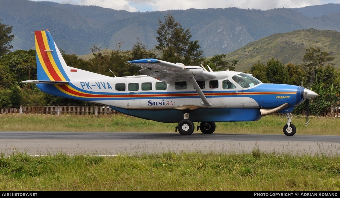 Aircraft Photo of PK-VVA | Cessna 208B Grand Caravan | Susi Air | AirHistory.net #633245