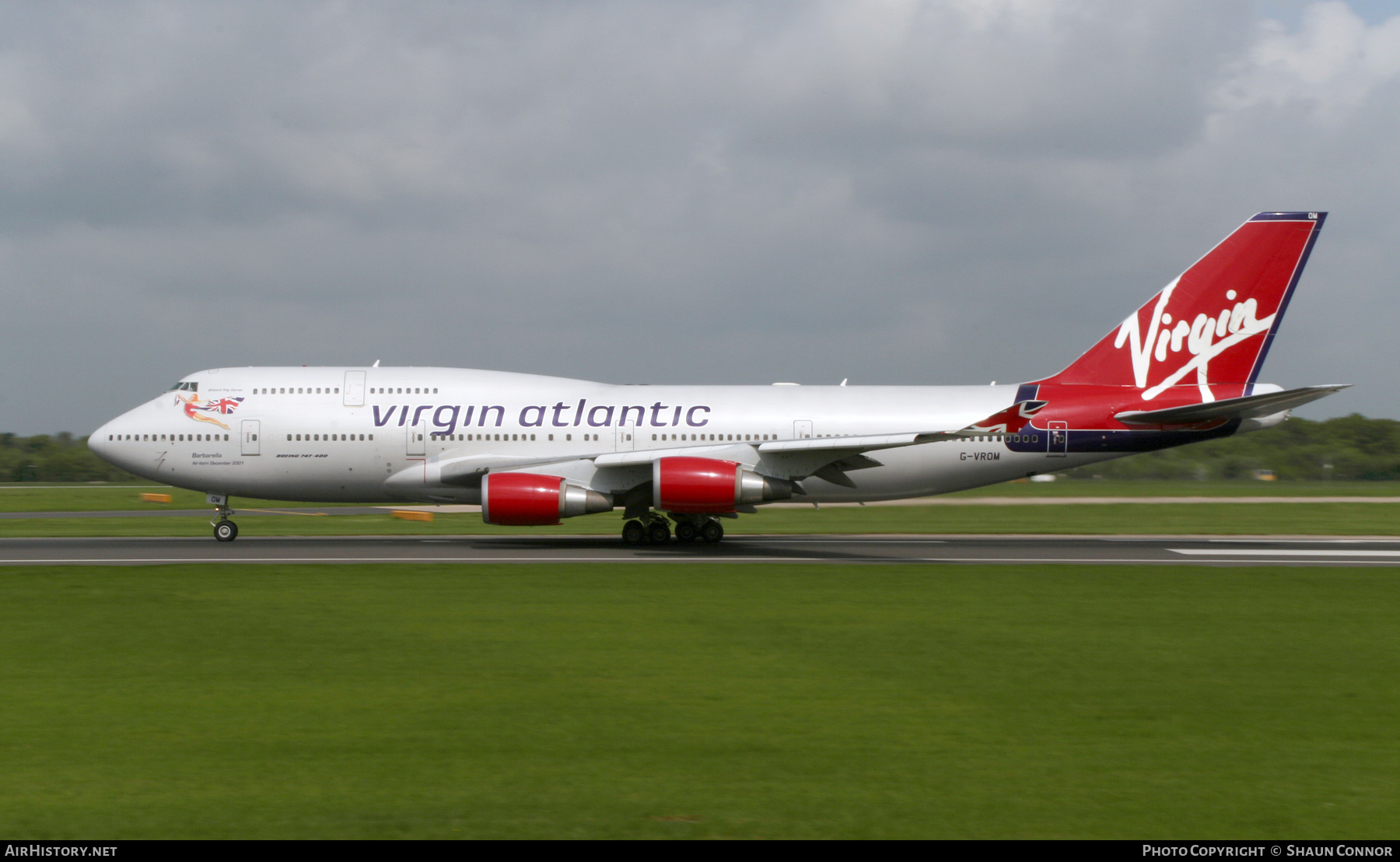 Aircraft Photo of G-VROM | Boeing 747-443 | Virgin Atlantic Airways | AirHistory.net #633248