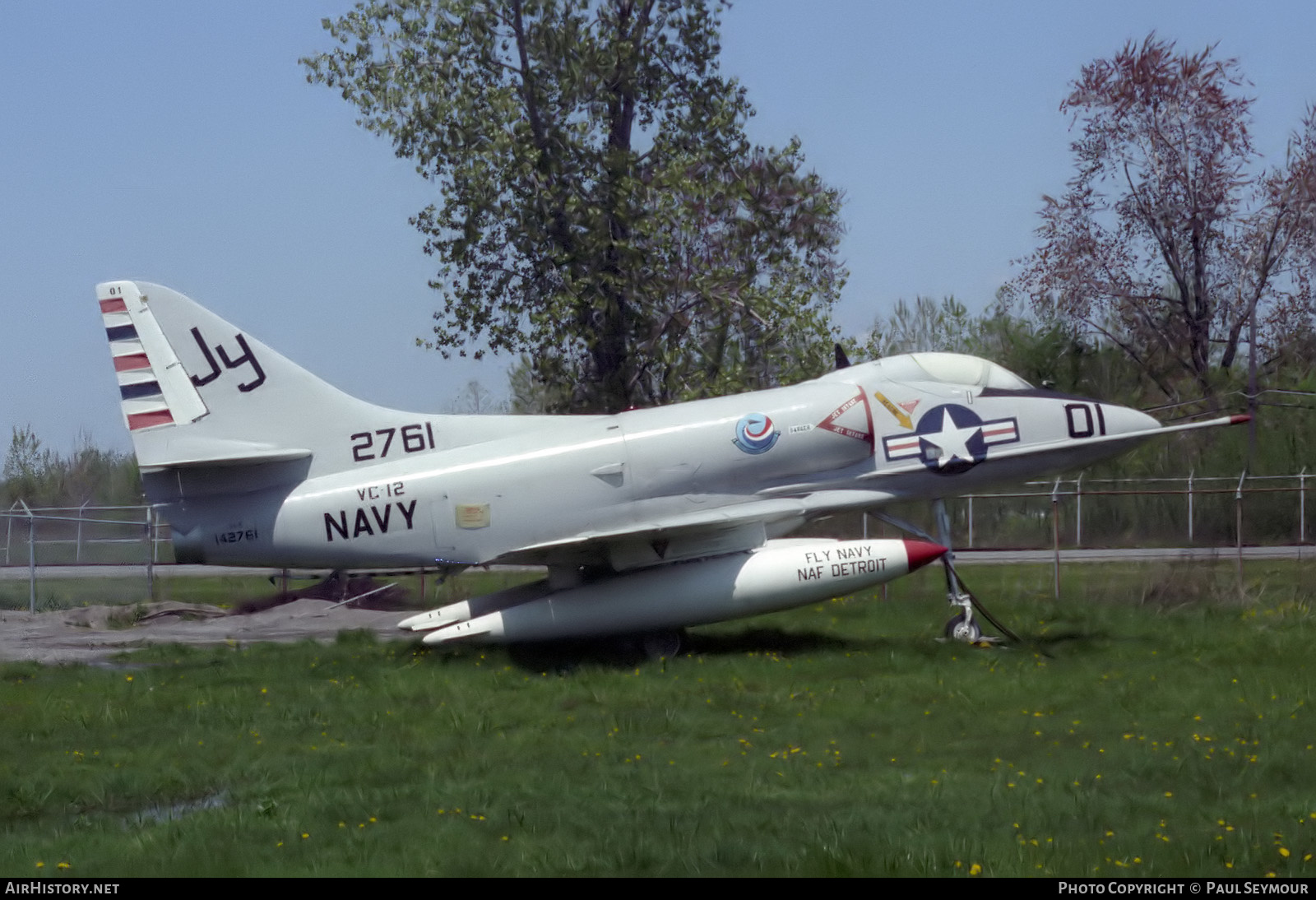 Aircraft Photo of 142761 / 2761 | Douglas A-4B Skyhawk (A4D-2) | USA - Navy | AirHistory.net #633249