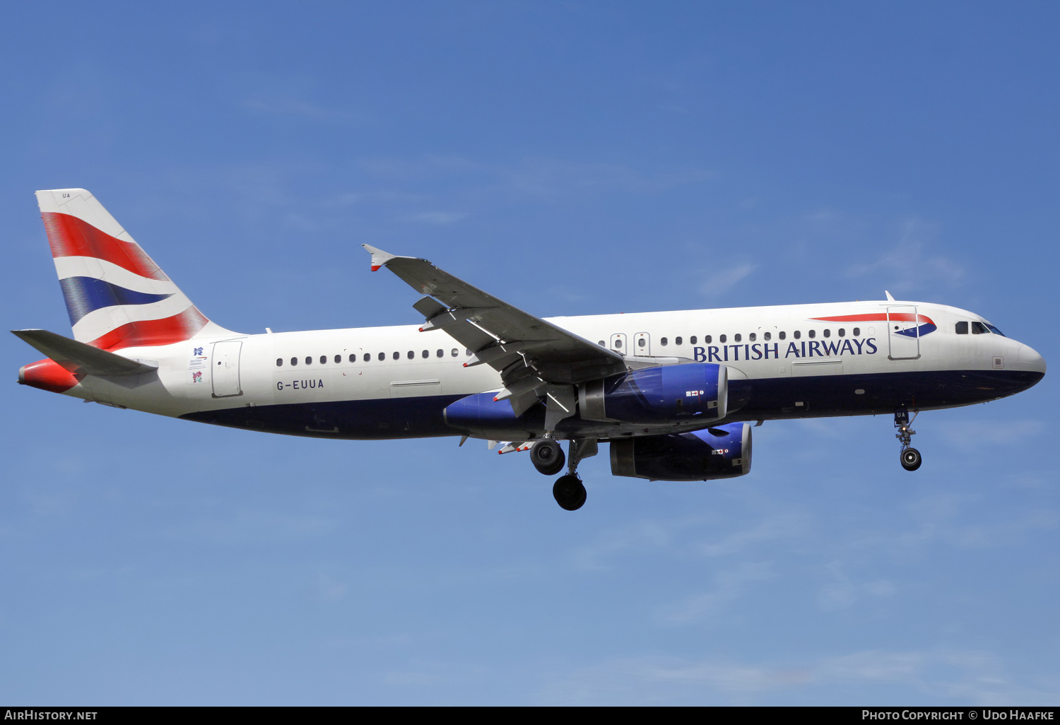 Aircraft Photo of G-EUUA | Airbus A320-232 | British Airways | AirHistory.net #633253