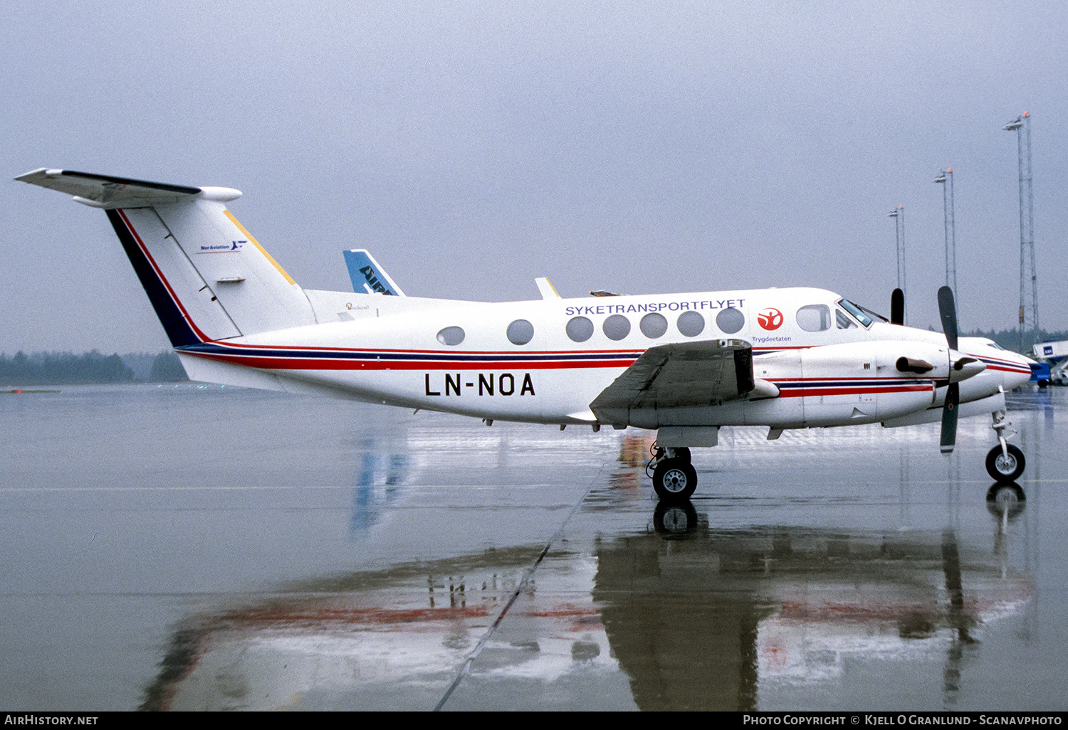 Aircraft Photo of LN-NOA | Beech B200 Super King Air | Syketransportflyet | AirHistory.net #633264