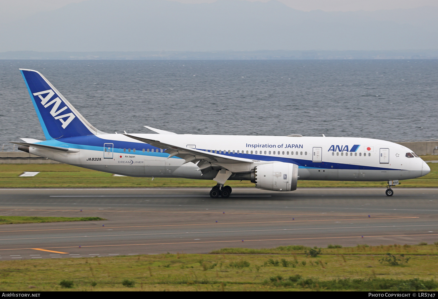 Aircraft Photo of JA832A | Boeing 787-8 Dreamliner | All Nippon Airways - ANA | AirHistory.net #633288