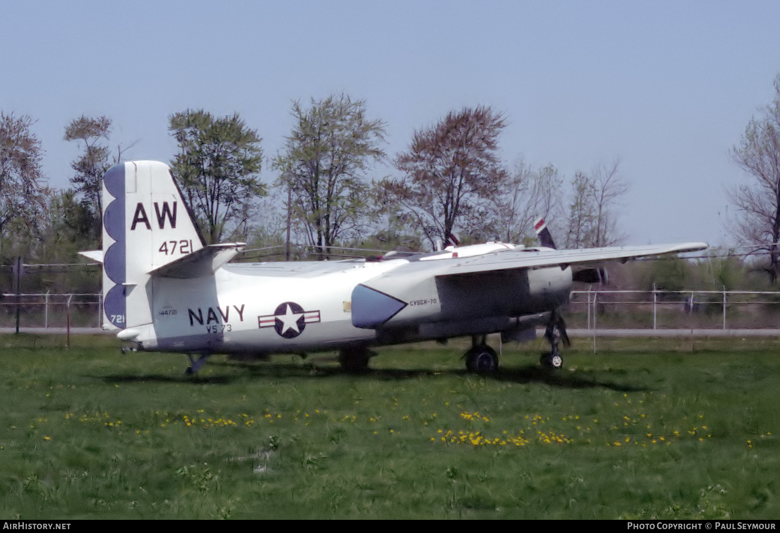 Aircraft Photo of 144721 / 4721 | Grumman US-2A Tracker | USA - Navy | AirHistory.net #633293
