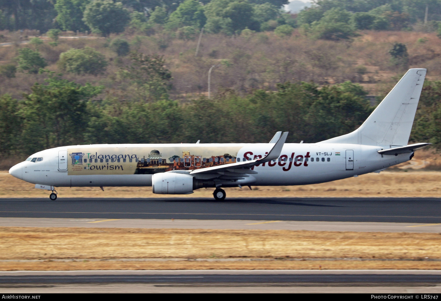Aircraft Photo of VT-SLJ | Boeing 737-8EH | SpiceJet | AirHistory.net #633296