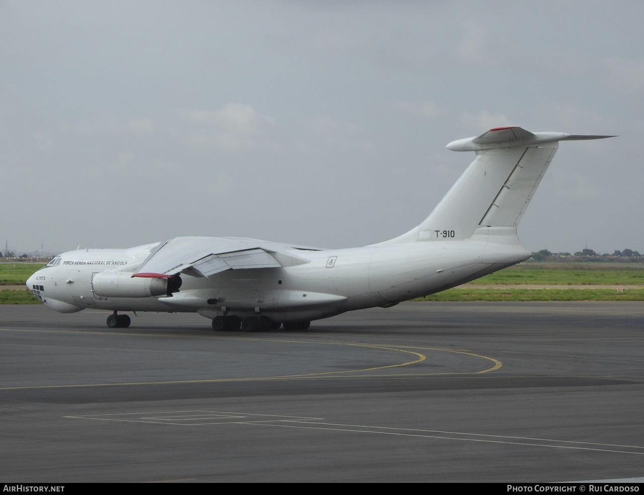 Aircraft Photo of T-910 | Ilyushin Il-76TD | Angola - Air Force | AirHistory.net #633299