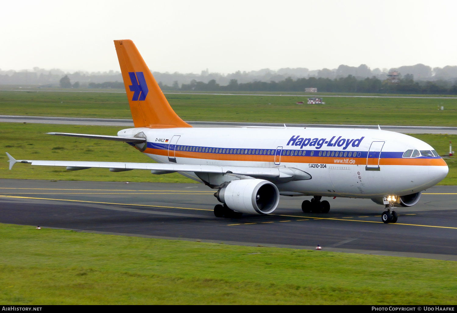 Aircraft Photo of D-AHLZ | Airbus A310-204 | Hapag-Lloyd | AirHistory.net #633310