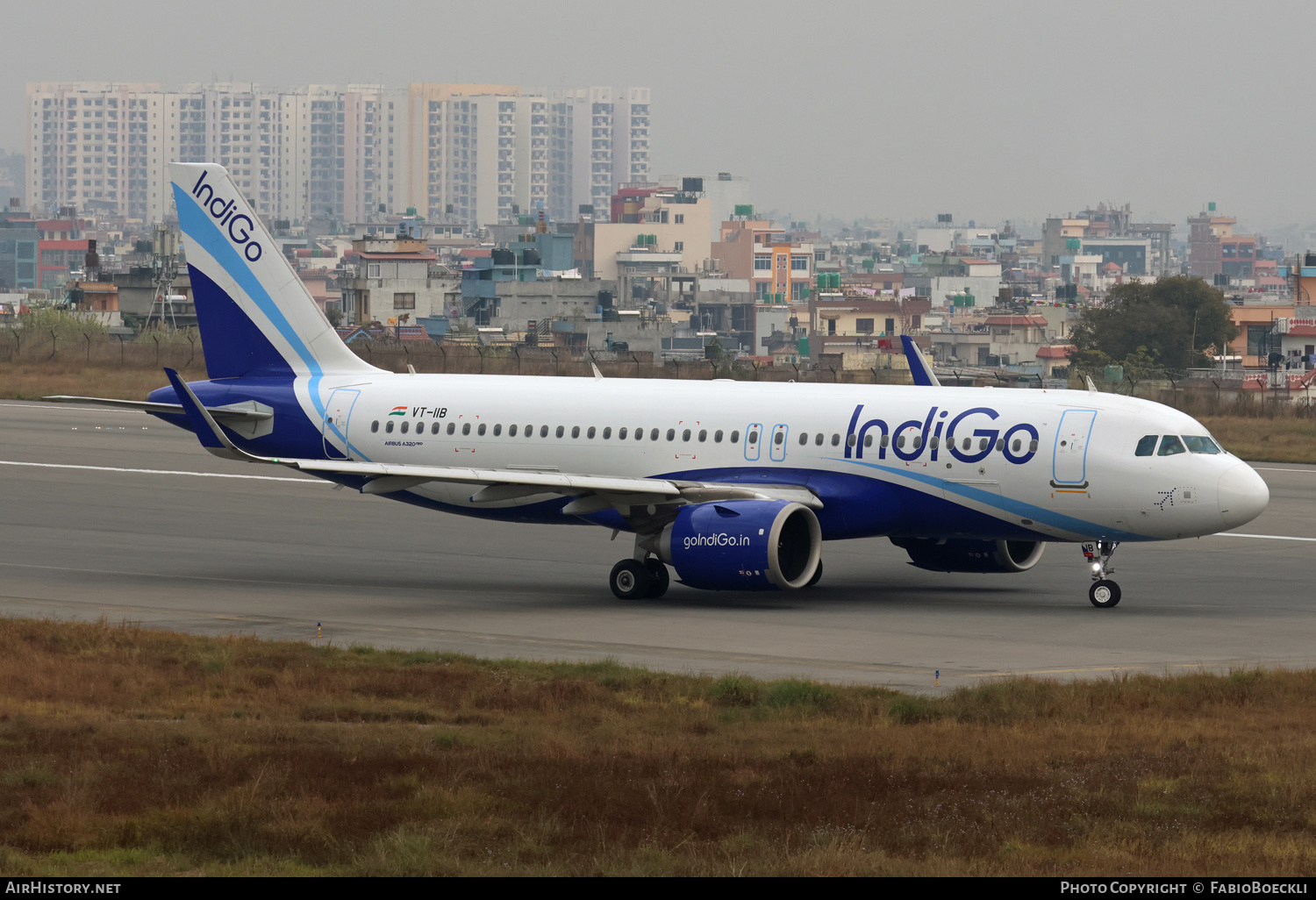 Aircraft Photo of VT-IIB | Airbus A320-251N | IndiGo | AirHistory.net #633327