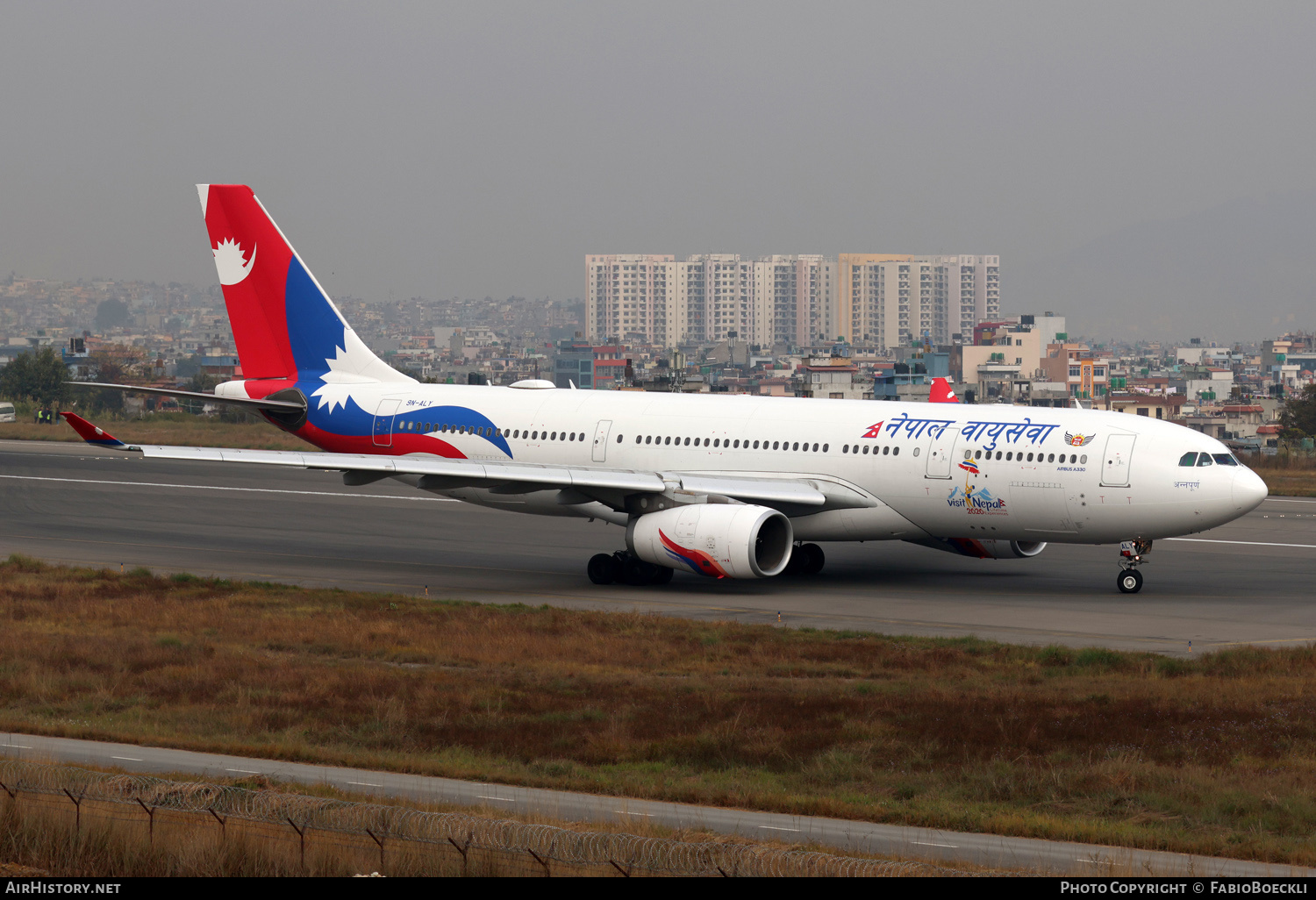 Aircraft Photo of 9N-ALY | Airbus A330-243 | Nepal Airlines | AirHistory.net #633336