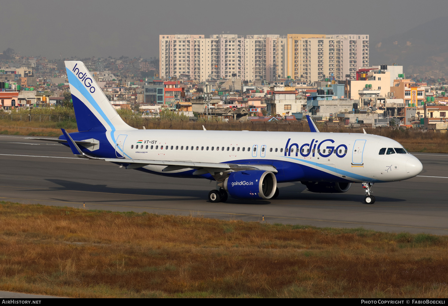 Aircraft Photo of VT-ISY | Airbus A320-251N | IndiGo | AirHistory.net #633338
