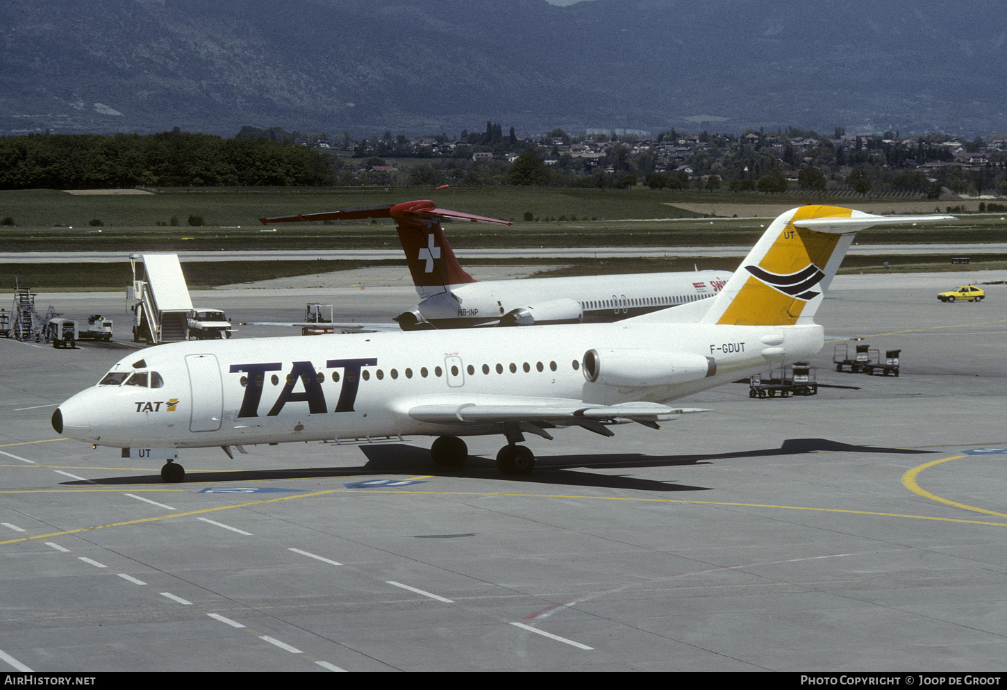 Aircraft Photo of F-GDUT | Fokker F28-2000 Fellowship | TAT European Airlines | AirHistory.net #633340
