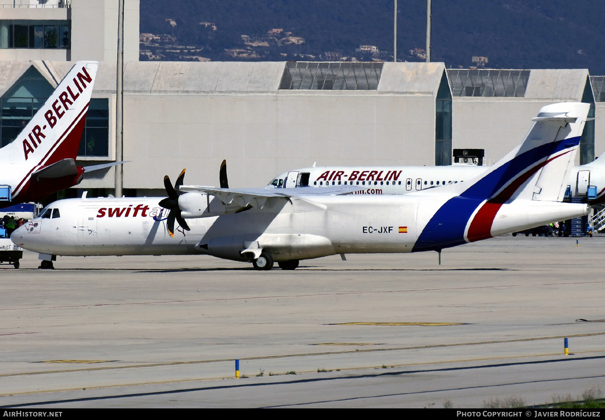 Aircraft Photo of EC-JXF | ATR ATR-72-201/F | Swiftair | AirHistory.net #633341