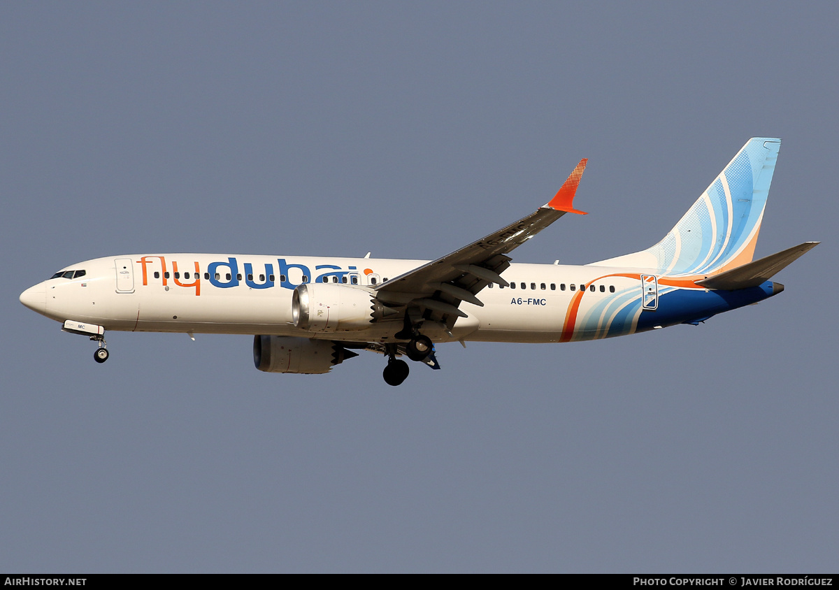 Aircraft Photo of A6-FMC | Boeing 737-8 Max 8 | Flydubai | AirHistory.net #633353