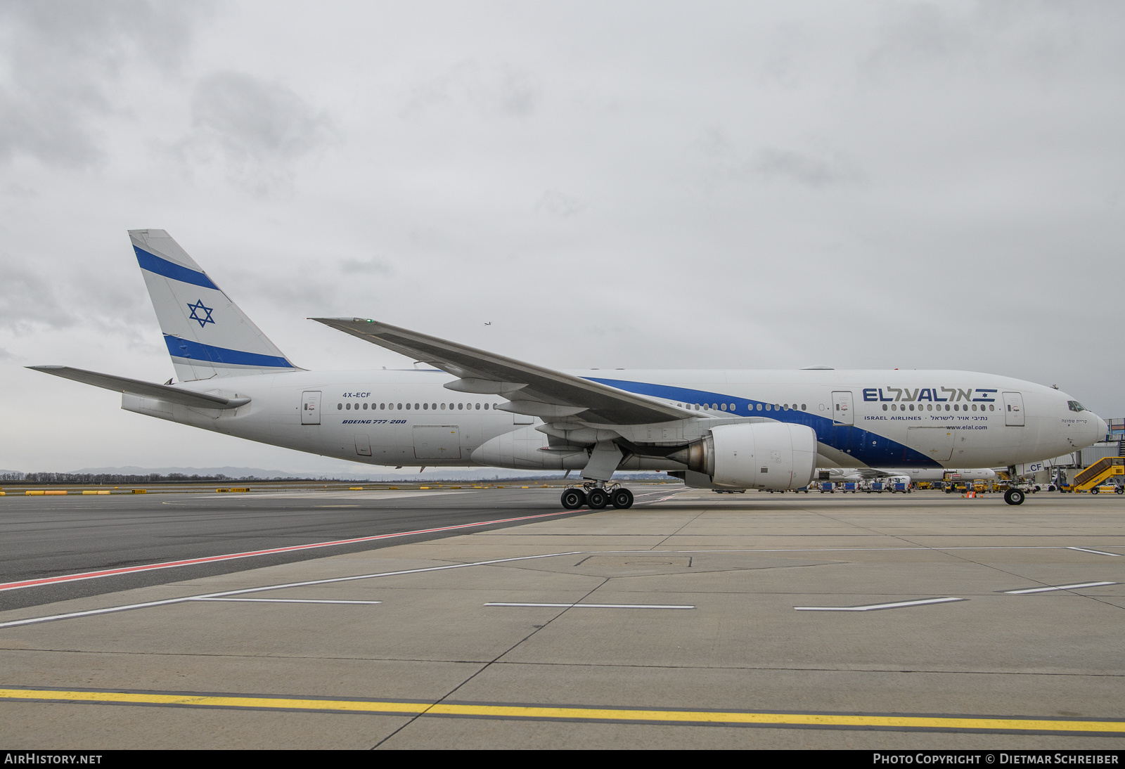 Aircraft Photo of 4X-ECF | Boeing 777-258/ER | El Al Israel Airlines | AirHistory.net #633359
