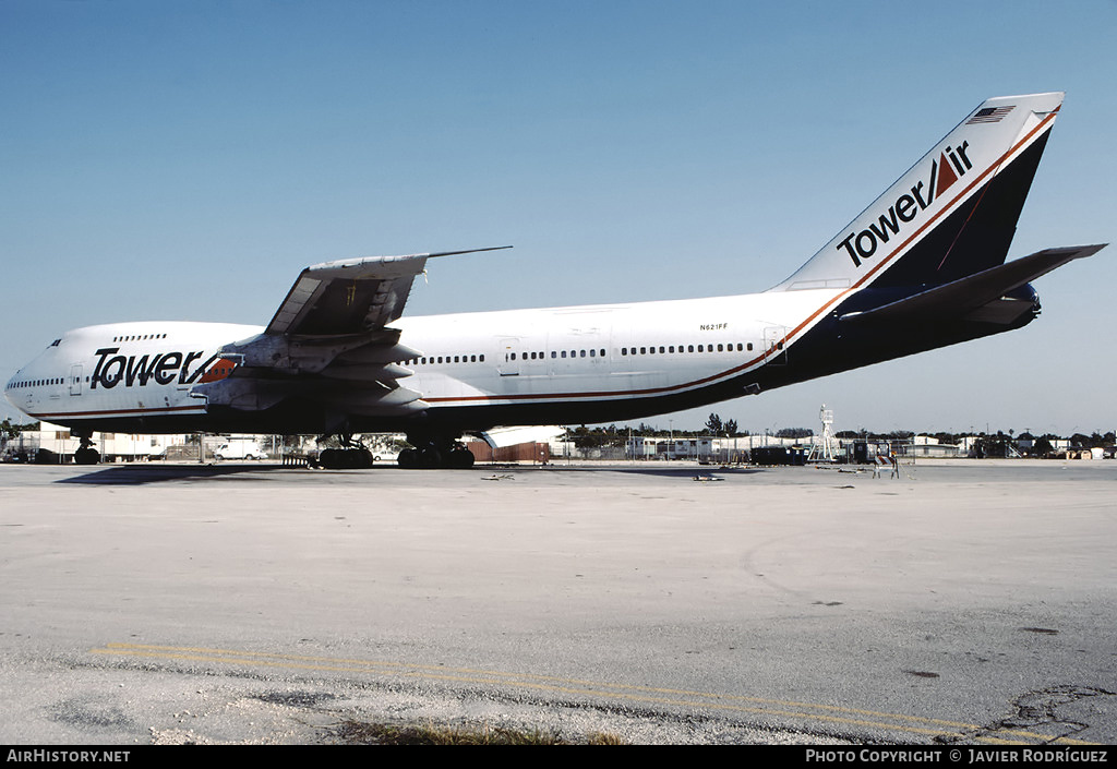 Aircraft Photo of N621FF | Boeing 747-259BM | Tower Air | AirHistory.net #633371