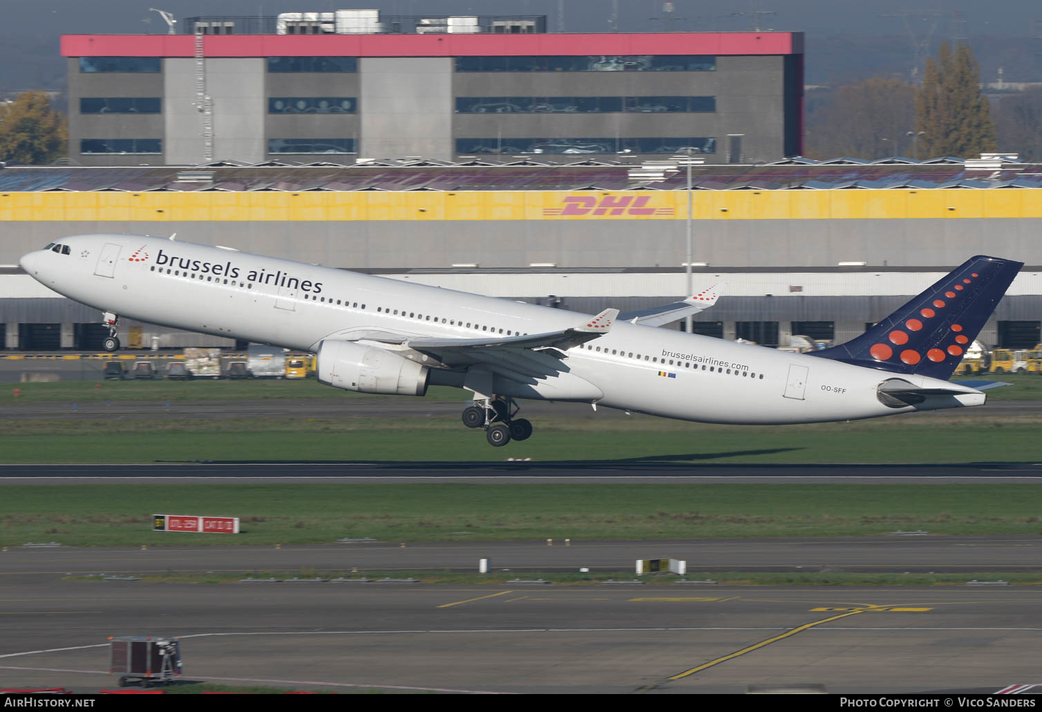 Aircraft Photo of OO-SFF | Airbus A330-343 | Brussels Airlines | AirHistory.net #633380