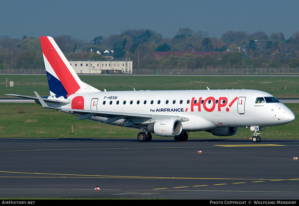 Aircraft Photo of F-HBXM | Embraer 170STD (ERJ-170-100STD) | Hop! | AirHistory.net #633387