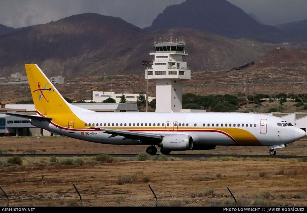 Aircraft Photo of EC-GHK | Boeing 737-4Y0 | Futura International Airways | AirHistory.net #633398