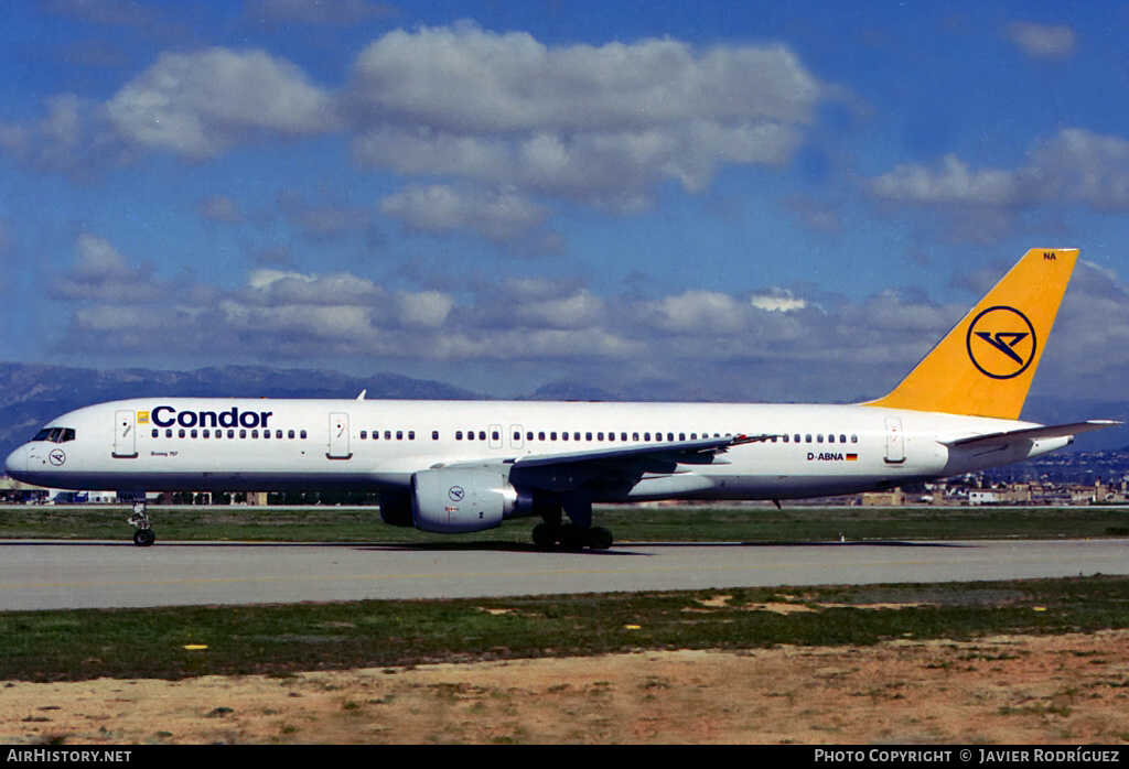 Aircraft Photo of D-ABNA | Boeing 757-230 | Condor Flugdienst | AirHistory.net #633405