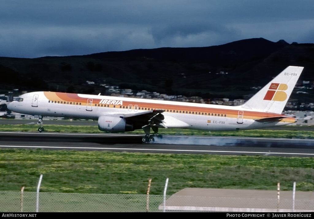 Aircraft Photo of EC-FXV | Boeing 757-256 | Iberia | AirHistory.net #633406