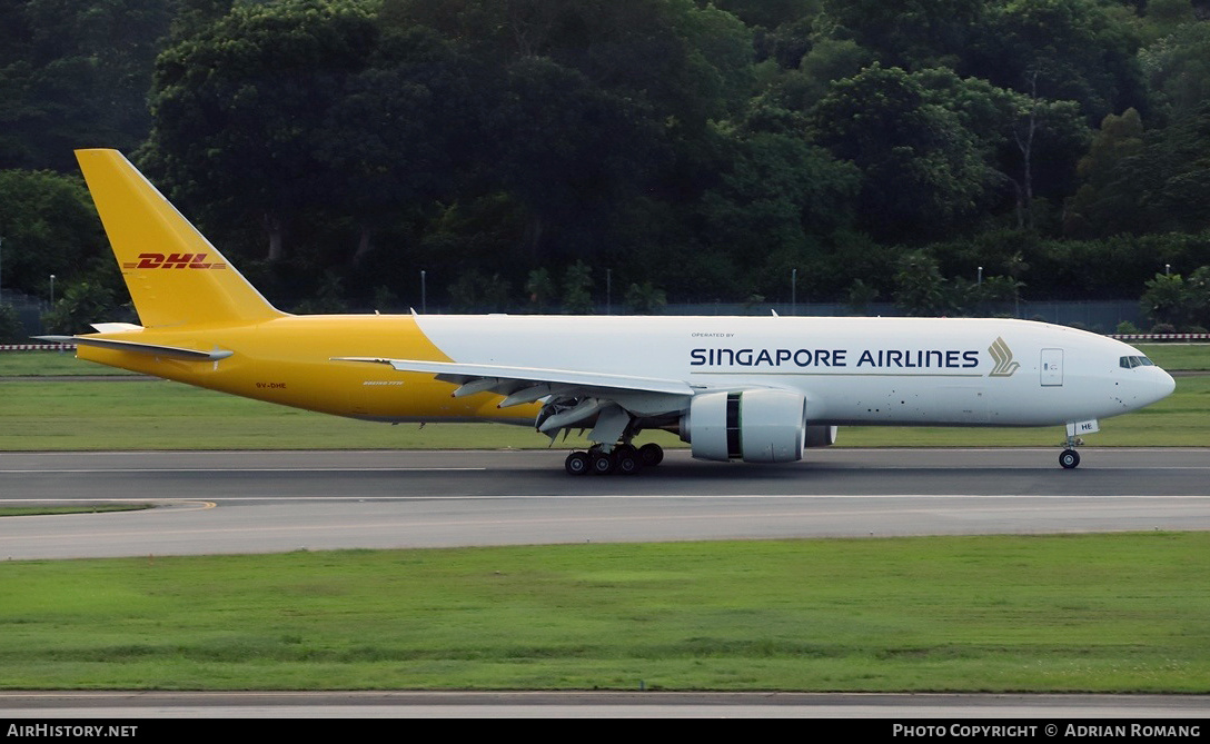 Aircraft Photo of 9V-DHE | Boeing 777-F | Singapore Airlines Cargo | AirHistory.net #633407