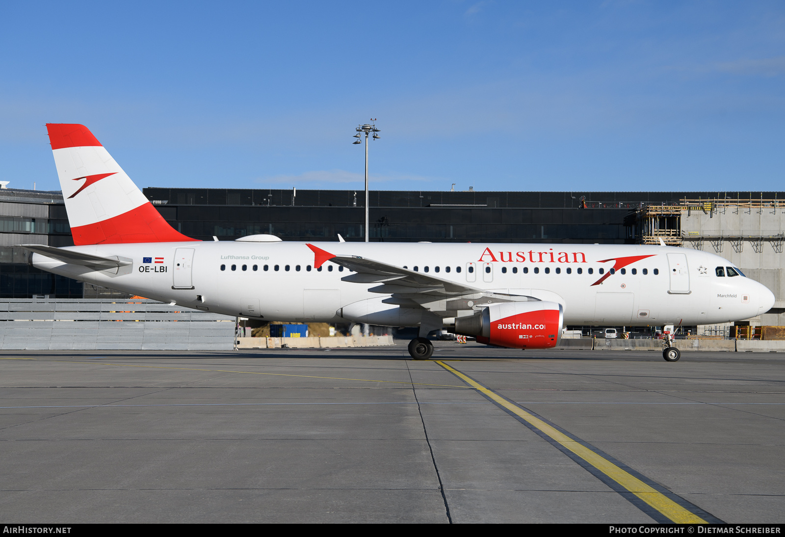 Aircraft Photo of OE-LBI | Airbus A320-214 | Austrian Airlines | AirHistory.net #633442
