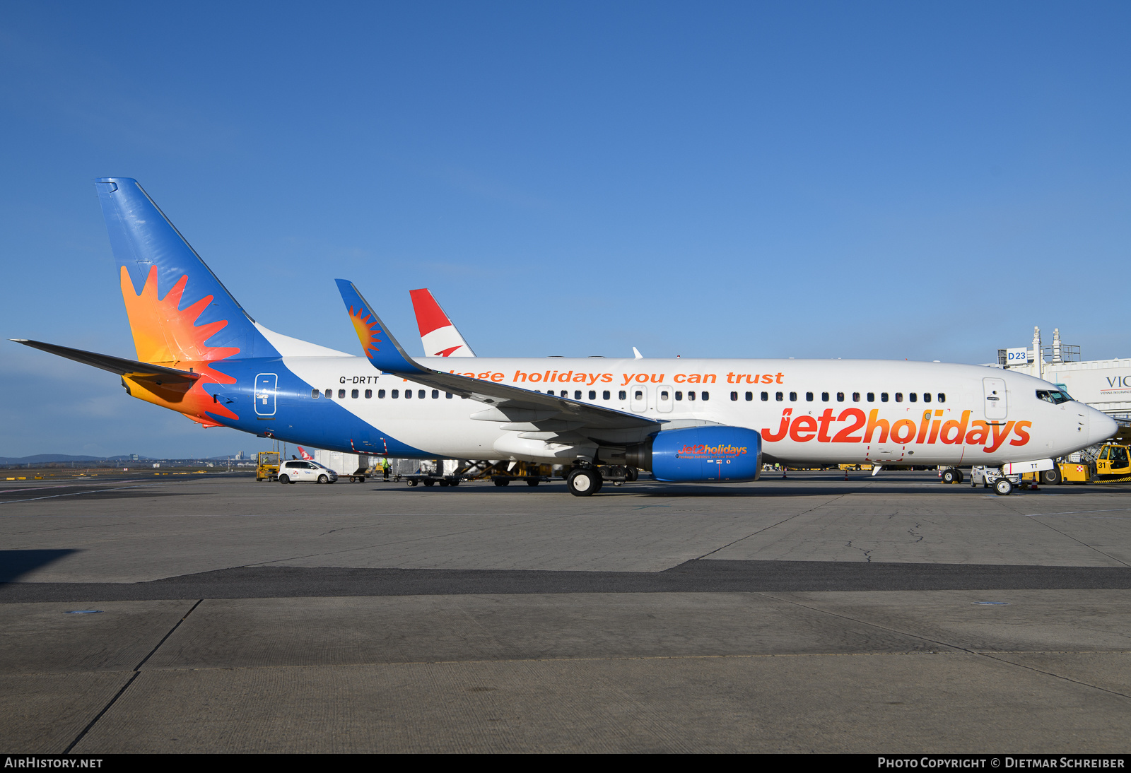 Aircraft Photo of G-DRTT | Boeing 737-8Q8 | Jet2 Holidays | AirHistory.net #633443