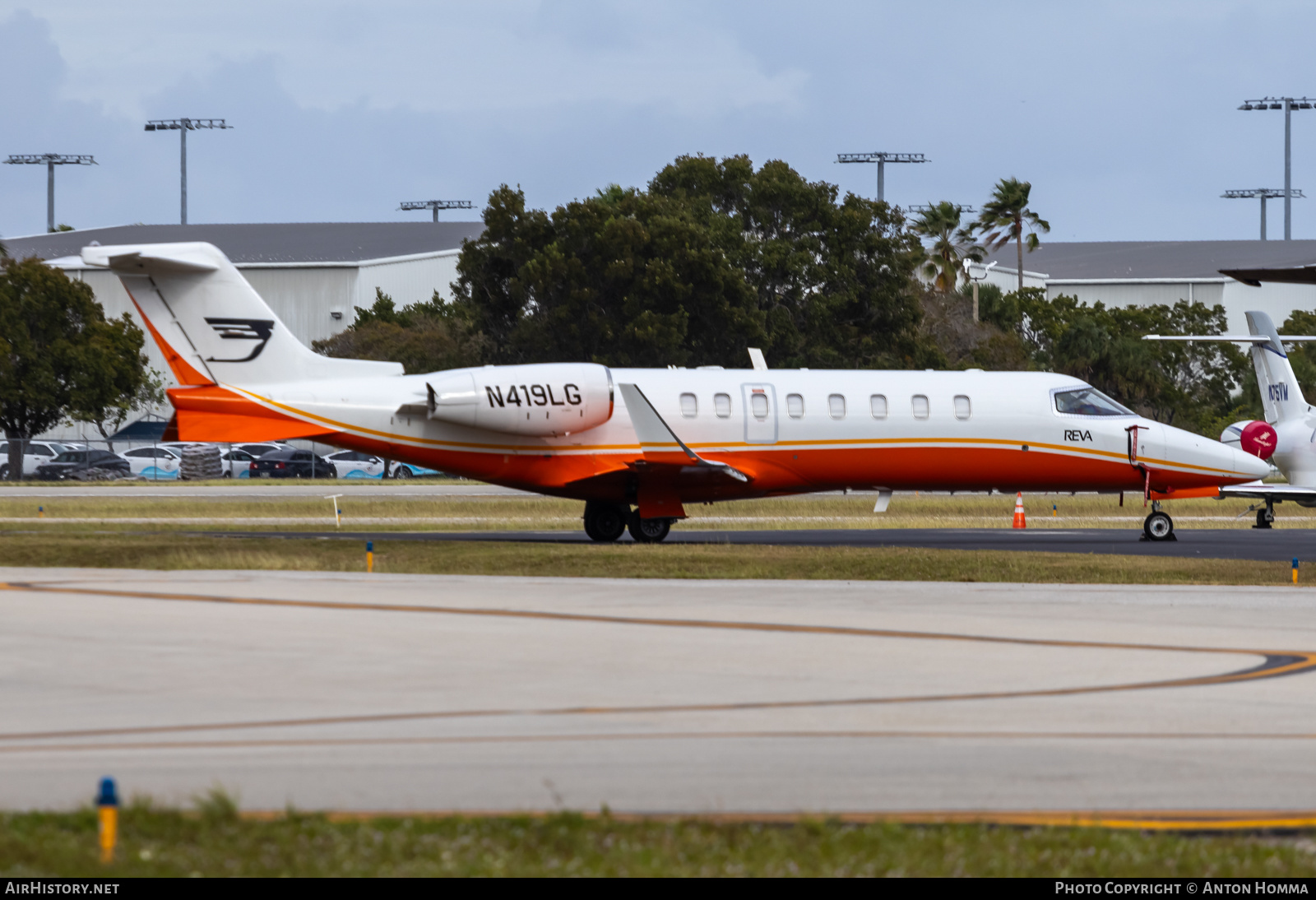 Aircraft Photo of N419LG | Learjet 45 | REVA | AirHistory.net #633452
