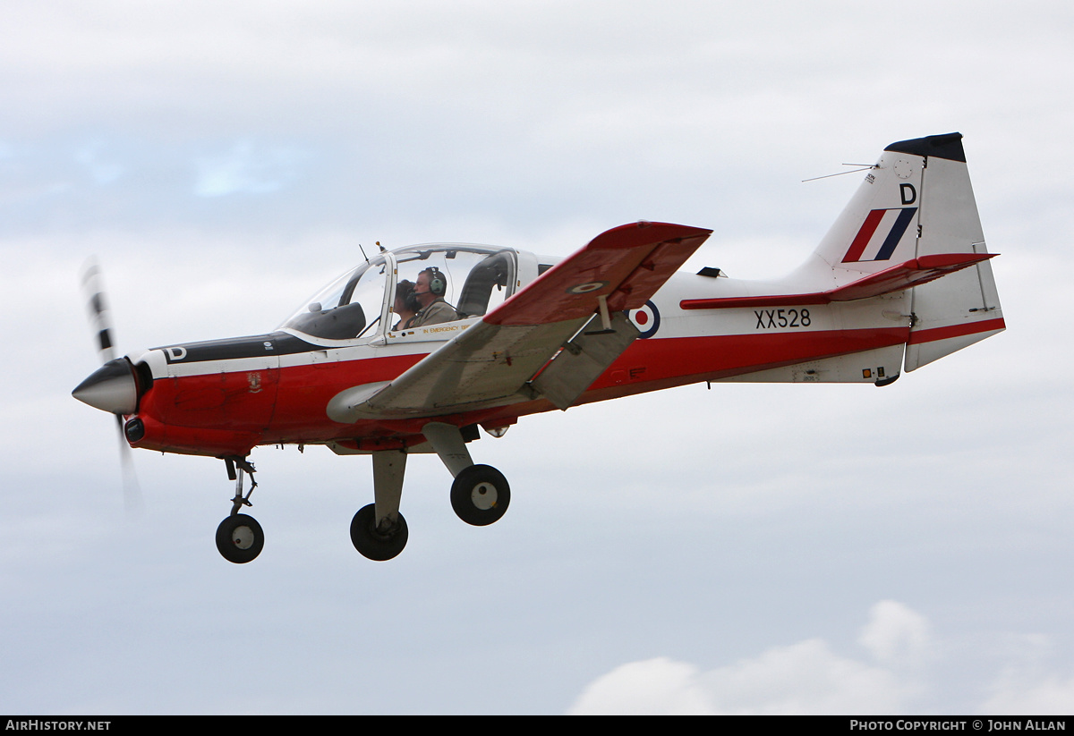 Aircraft Photo of G-BZON / XX528 | Scottish Aviation Bulldog 120/121 | UK - Air Force | AirHistory.net #633464