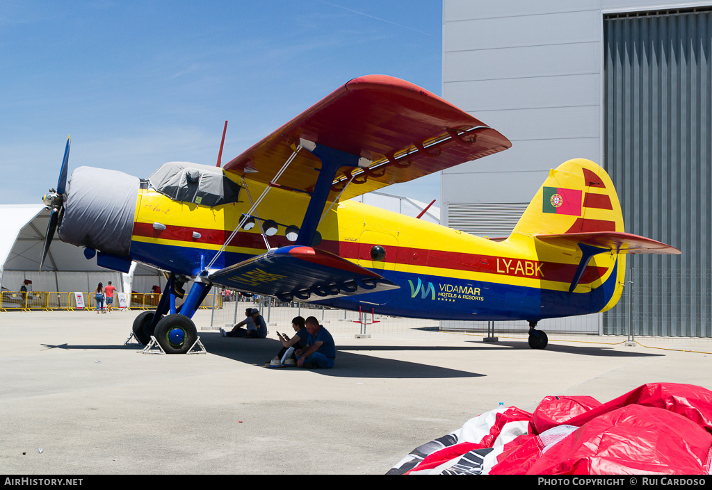Aircraft Photo of LY-ABK | Antonov An-2TP | AirHistory.net #633499
