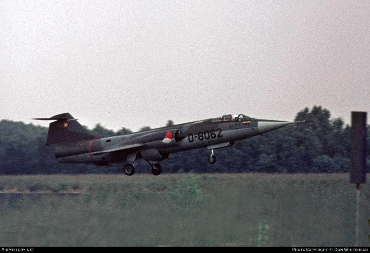 Aircraft Photo of D-8062 | Lockheed F-104G Starfighter | Netherlands - Air Force | AirHistory.net #633509