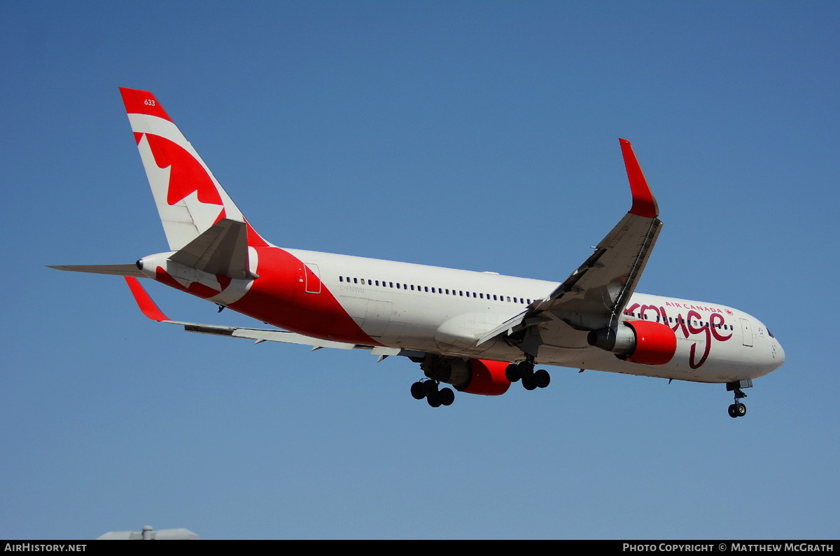 Aircraft Photo of C-FMWU | Boeing 767-333/ER | Air Canada Rouge | AirHistory.net #633514