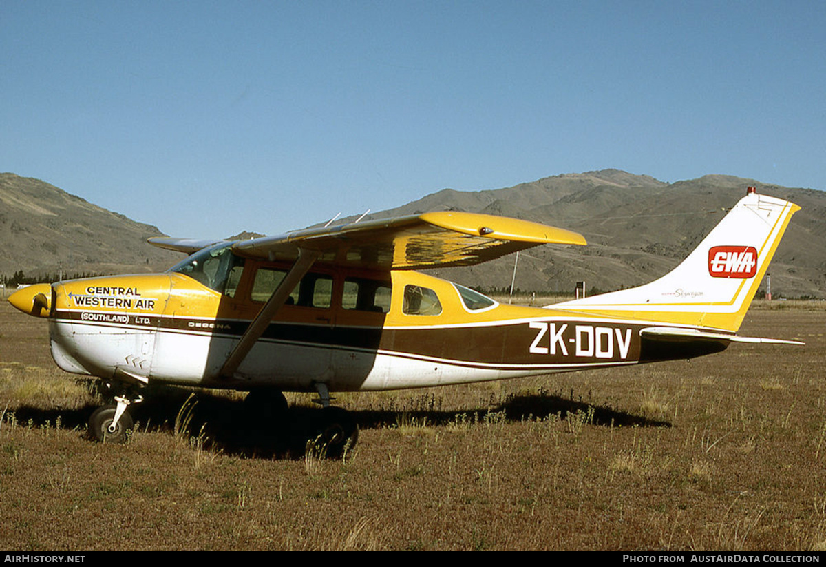 Aircraft Photo of ZK-DOV | Cessna 206 Super Skywagon | CWA - Central Western Air | AirHistory.net #633526