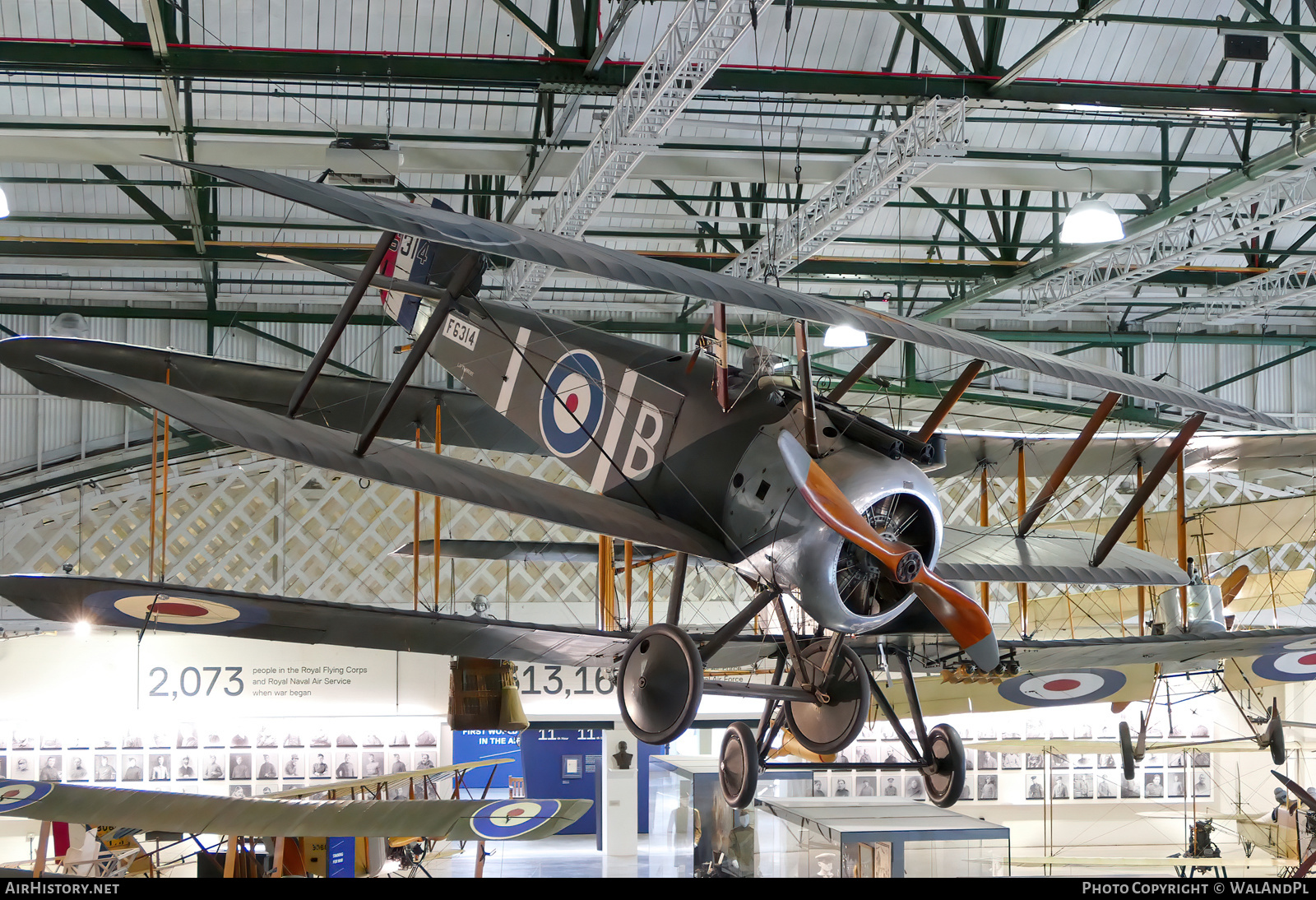 Aircraft Photo of F6314 | Sopwith F-1 Camel | UK - Air Force | AirHistory.net #633539