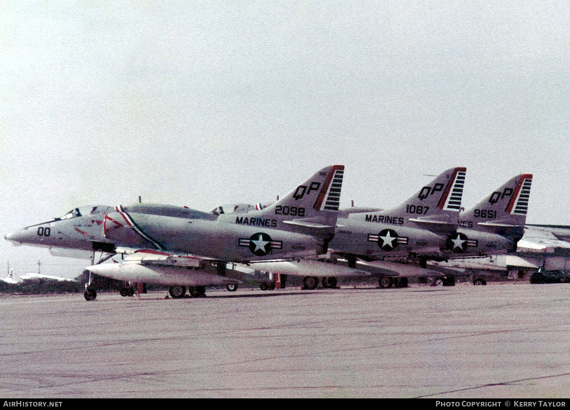 Aircraft Photo of 152098 | Douglas A-4E Skyhawk (A4D-5) | USA - Marines | AirHistory.net #633541