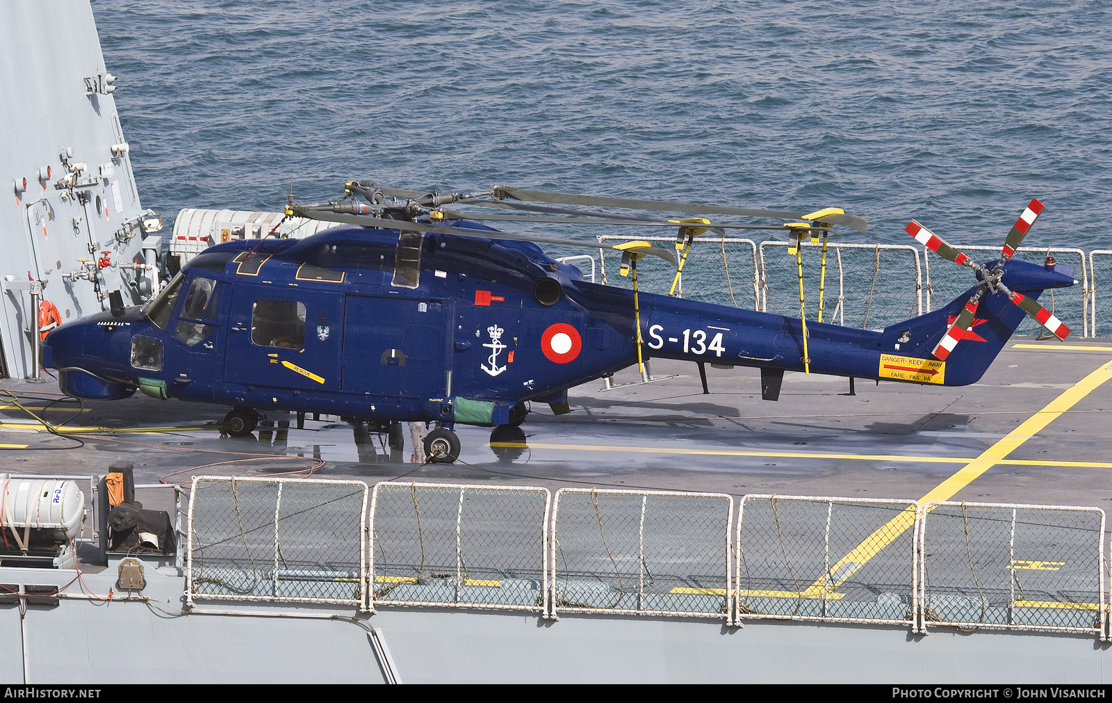 Aircraft Photo of S-134 | Westland WG-13 Super Lynx Mk90B | Denmark - Navy | AirHistory.net #633543