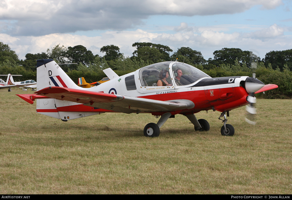 Aircraft Photo of G-BZON / XX528 | Scottish Aviation Bulldog 120/121 | UK - Air Force | AirHistory.net #633546