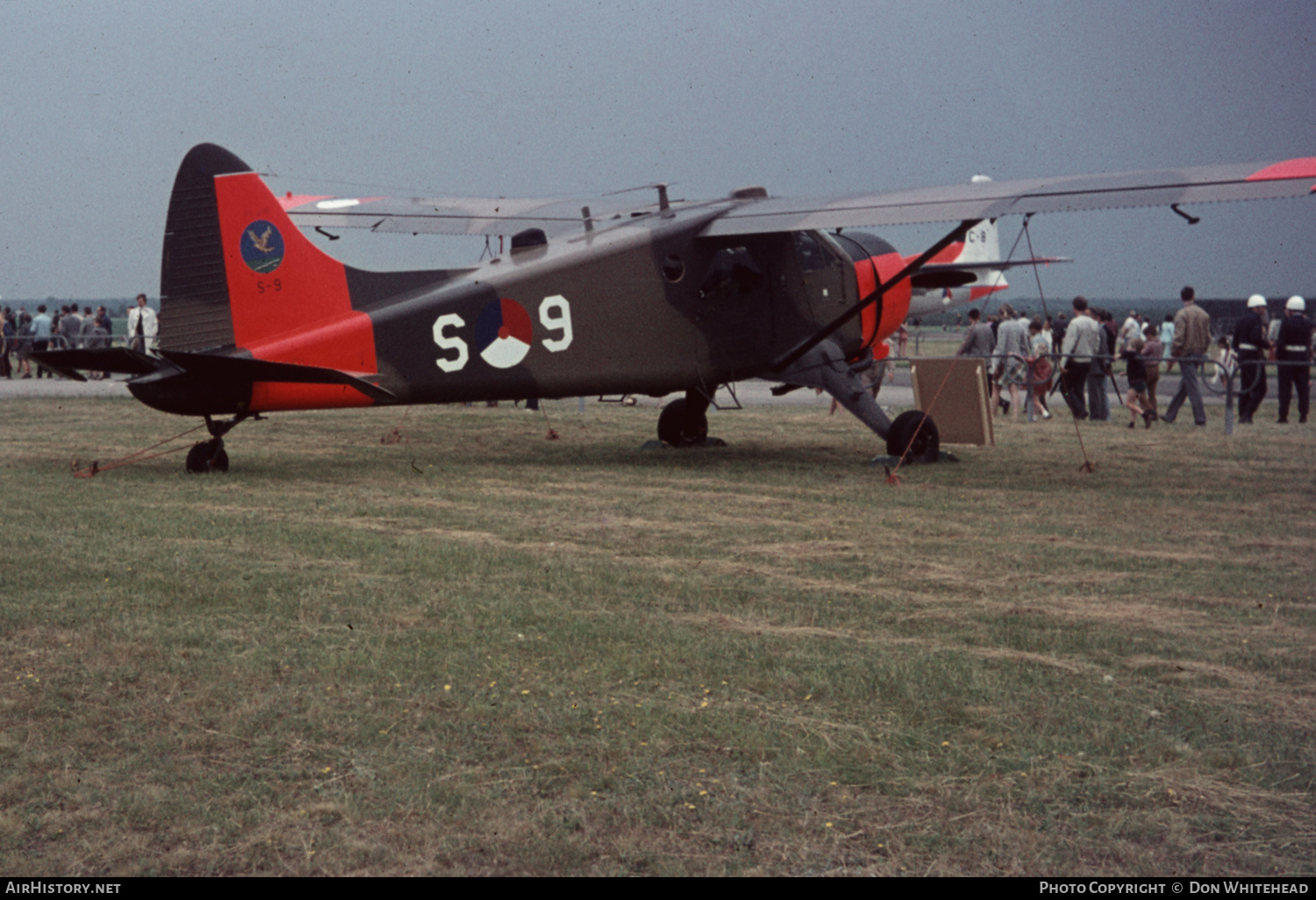 Aircraft Photo of S-9 / 55-4585 | De Havilland Canada U-6A Beaver | Netherlands - Air Force | AirHistory.net #633572