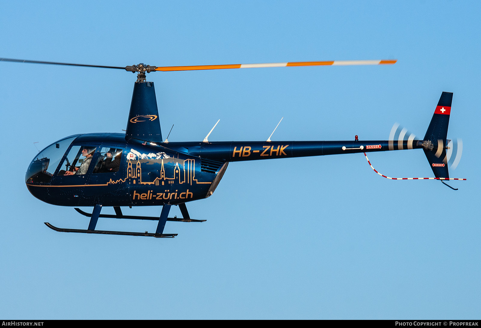 Aircraft Photo of HB-ZHK | Robinson R-44 Raven II | Heli-Zürich | AirHistory.net #633579