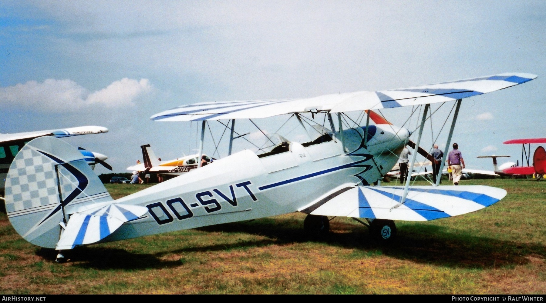 Aircraft Photo of OO-SVT | AIA Stampe SV-4C | AirHistory.net #633586