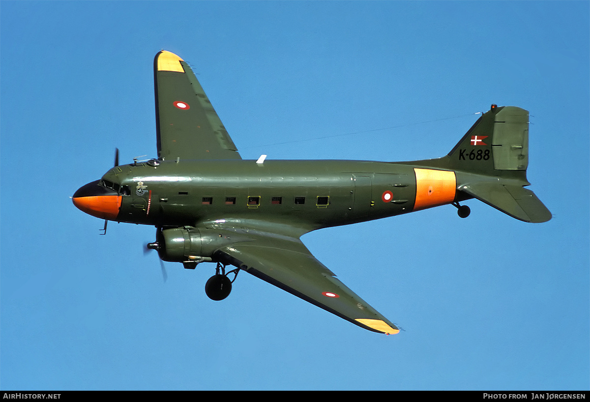 Aircraft Photo of K-688 | Douglas C-47A Skytrain | Denmark - Air Force | AirHistory.net #633643