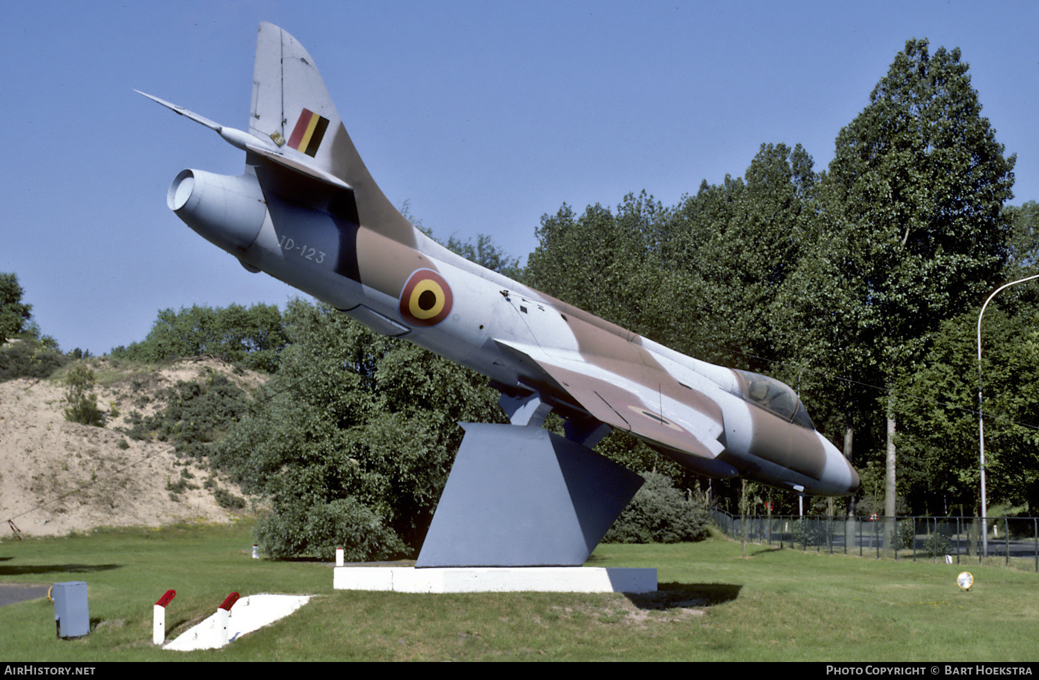 Aircraft Photo of ID-123 | Hawker Hunter F4 | Belgium - Air Force | AirHistory.net #633688