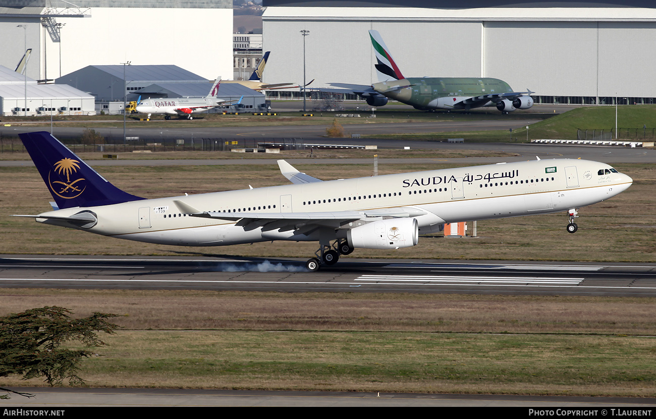 Aircraft Photo of F-WWYI | Airbus A330-343E | Saudi Arabian Airlines | AirHistory.net #633697