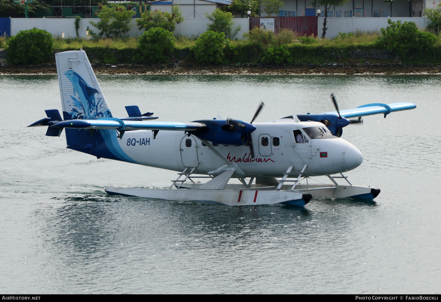 Aircraft Photo of 8Q-IAH | De Havilland Canada DHC-6-300 Twin Otter | Maldivian | AirHistory.net #633700