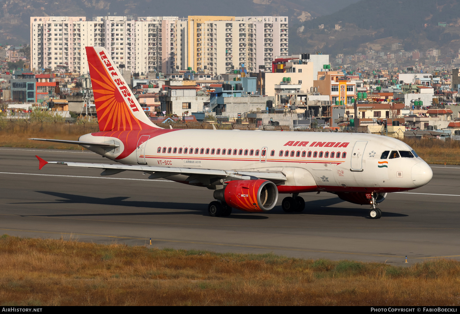 Aircraft Photo of VT-SCC | Airbus A319-112 | Air India | AirHistory.net #633705